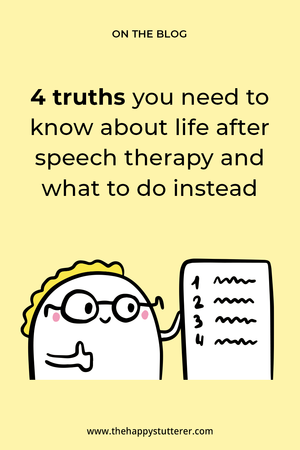 4 truths you need to know about life after speech therapy and what to do instead